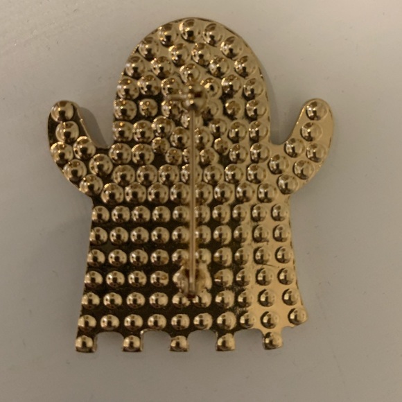 New Cute Pearly Spooky Halloween Ghost Brooch Pin/Fashion Jewellery👻🎃 - Picture 6 of 6